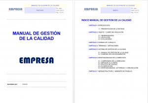 Ejemplo documentación - Manual de Gestión de la Calidad